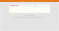 Desktop Screenshot of 1magicshop.com